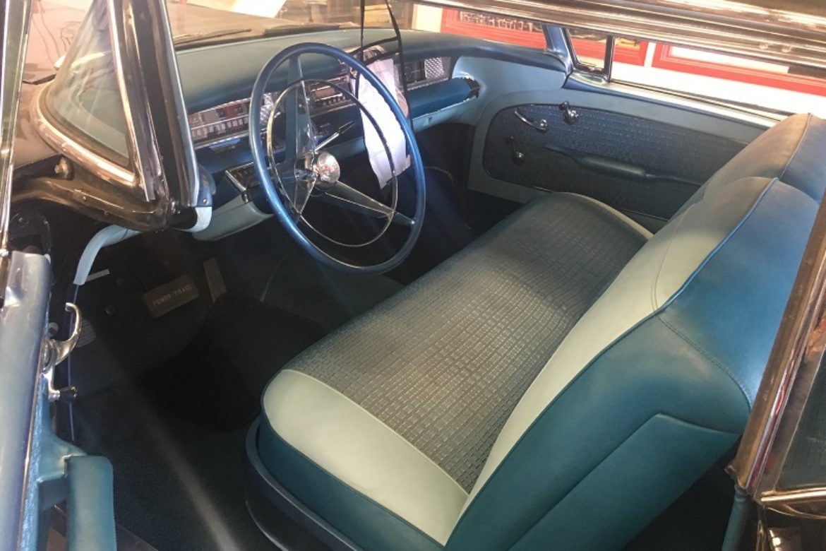 1957 Buick Century interior driverside